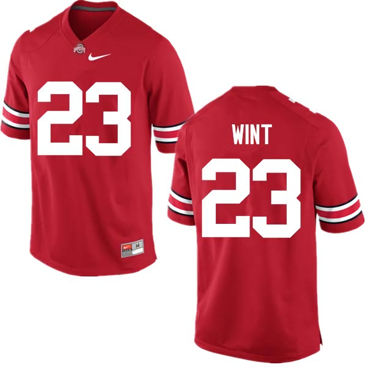 Jahsen Wint Ohio State Buckeyes Men's NCAA #23 Nike Red College Stitched Football Jersey MVX3756YF